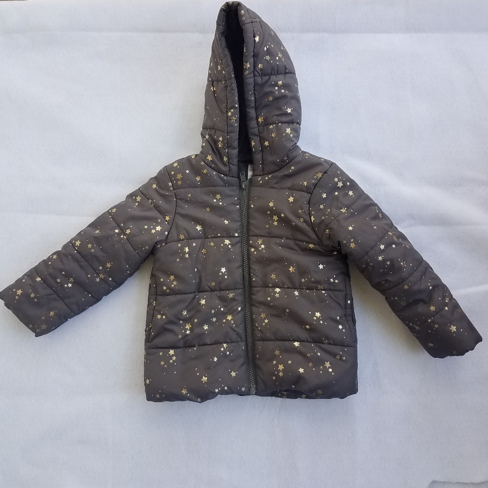 Gymboree Girls Puffer Jacket Size 4 (XS)